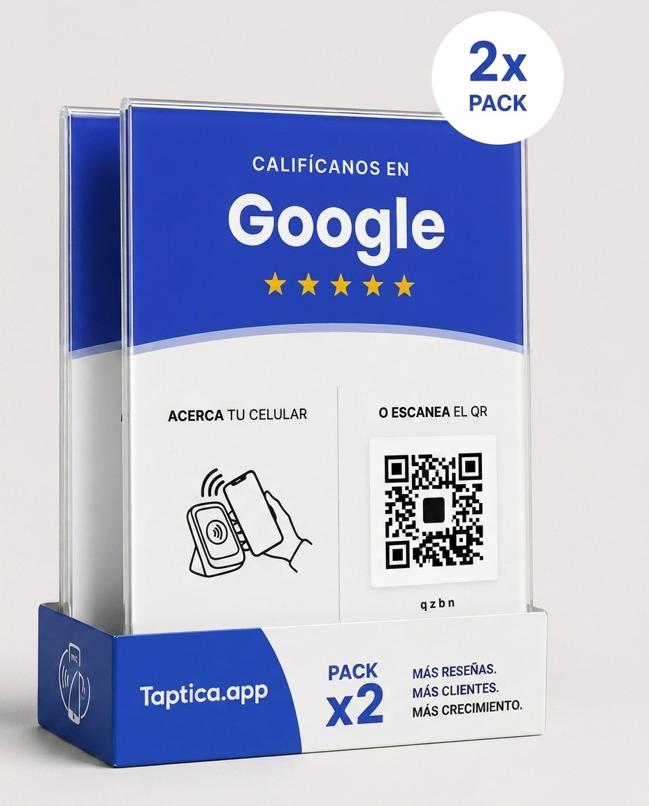 2 placas Taptica